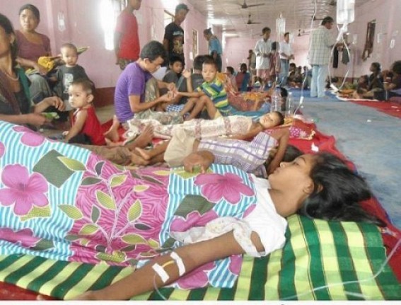 Malaria again creates panic at Maharanipur, authority silent